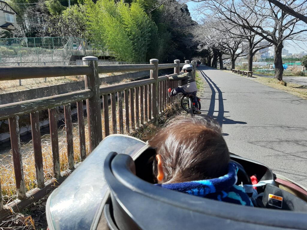 2021年梅と河津桜のお花見へサイクリングスタートです